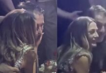 Αθεράπευτα ερωτευμένοι: Βανδή και Μπισμπίκης ερωτοτροπούν κάτω από τη πίστα