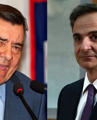 Καρατζαφέρης: «Δεν βλέπω κάποιον άλλον αυτή την στιγμή που να μπορεί να κάνει την Ελλάδα να ανέβει, εκτός από τον Μητσοτάκη»