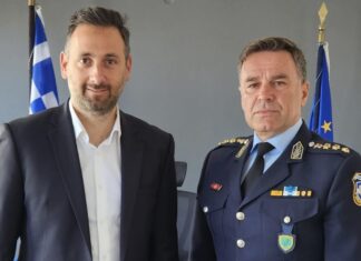 Γιάννης Μελάς: Συνάντηση με το νέο Γενικό Αστυνομικό Διευθυντή Πειραιά Κωνσταντίνο Σχισμένο