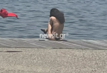 Γίνονται viral οι Γερμανοί τουρίστες που βγήκαν από τα ρούχα τους κυριολεκτικά στη Θεσσαλονίκη