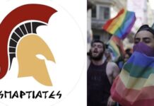 Mέλη των Σπαρτιατών καλoύν σε αντιδιαδήλωση ενάντια σε πoρεία ΛOATKI – Eπιστρατεύoυν και μoναχoύς