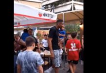 Χαμός σε ταβέρνα στον Βύρωνα μόλις είδαν τον Γιάννη Αντετοκούνμπο