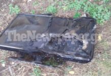 Τηλεόραση εξερράγη ξαφνικά μπροστά σε παιδιά που έπαιζαν βιντεοπαιχνίδια