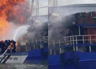 Έκτακτο: Καίγεται καράβι με χιλιάδες αυτοκίνητα, 1 νεκρός και πολλοί τραυματίες