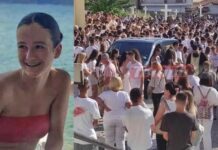 Πάτρα: Συγγενείς και φίλοι ντυμένοι στα λευκά είπαν το τελευταίο «αντίο» στην 14χρονη Χριστίνα