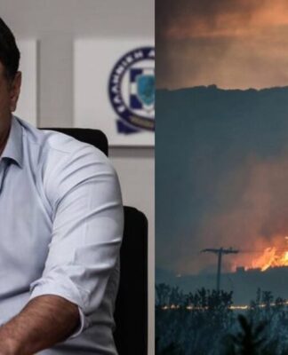 Έκτακτο: Συνελήφθη επ’ αυτοφώρο εμπρηστής με μπιτόνια βενζίνης στον Άγιο Στέφανο