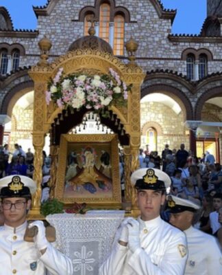 Με λαμπρότητα τίμησε ο Πειραιάς τη Μεταμόρφωση του Σωτήρος στην Παλιά Κοκκινιά (φωτο)