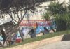 Νίκαια: Τσαντίρι έγινε και το παρκάκι έξω από το Γ’ Νεκροταφείο! (φωτο)