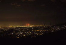 Timelapse δείχνει πόσο γρήγορα επεκτάθηκε το μέτωπο της φωτιάς στην Πάρνηθα