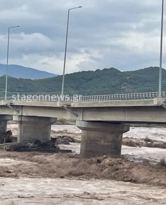 Πηνειός: Κατέρρευσε η γέφυρα της Διάβας που στοίχισε 4,6 εκατ ευρώ και δεν θα ξανά έπεφτε