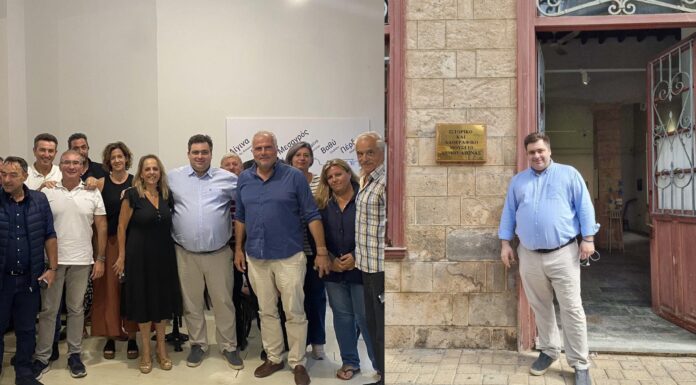 «Η Αίγινα στηρίζει Χαρδαλιά» το μήνυμα από την επίσκεψη Βουτσινά! (φωτο)