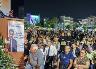 Κορυδαλλός: Μεγαλειώδης συγκέντρωση του Στέφανου Χρήστου! (φωτο)