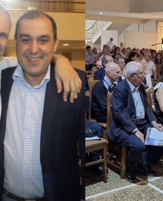 Πειραιάς: Η θερμή αγκαλιά Γεραπετρίτη – Κατσαφάδου… και τι τους ενώνει!
