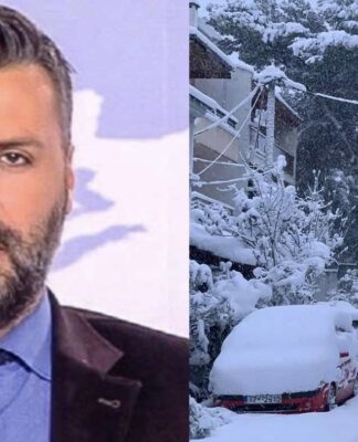 Προειδοποiηση Καλλιάνου: Xιόνια στα 300 μέτρα – «Έχω καιρό να δω τέτοιο βαρομετρικό χαμηλό»