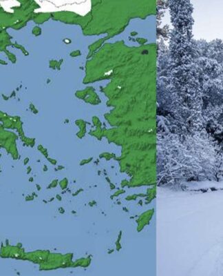 Πρωτοφανής ανατροπή με τα χιόνια στην Ελλάδα: Τα νεότερα δεδομένα του Μeteo