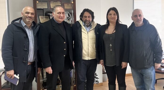 Συνάντηση Αντωνάκου με τη νέα Διοίκηση του Νεκροταφείου Σχιστού