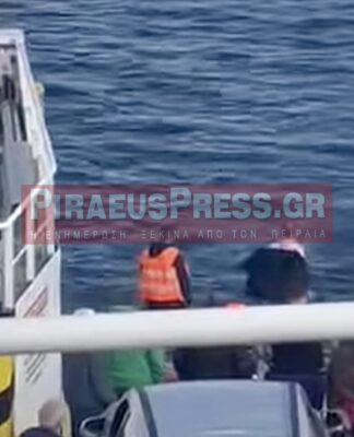 Συναγερμός: Άνθρωπος στη θάλασσα στο στενό Πέραμα – Σαλαμίνα! (αποκλειστικό βίντεο)