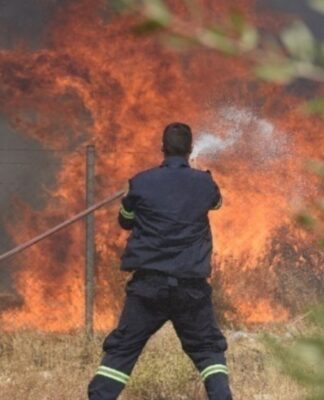 Φωτιά στην Αράχοβα Μεσσηνίας – Επιχειρούν 29 πυροσβέστες