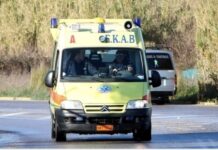 ΙΧ καρφώθηκε σε κολώνα και τυλίχθηκε στις φλόγες-Σοβαρά τραυματίας ο οδηγός