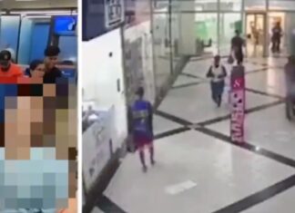 Πήγε τον νεκρό θείο της στην τράπεζα για να υπογράψει δάνειο – Σοκαριστικό βίντεο