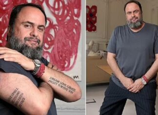 Αυτές είναι οι έξι λέξεις που έχει «χτυπήσει» τατουάζ ο Βαγγέλης Μαρινάκης