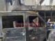 Νίκαια: Εικόνες καταστροφής από τη φωτιά στην Πέτρου Ράλλη! (φωτο)