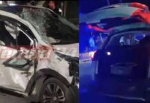 Τρεις μανάδες περιμένουν στο νοσοκομείο: Τροχαίο σοκ, αυτοκίνητο με τρεις 19χρονους καρφώθηκε σε νταλίκα (ΒΙΝΤΕΟ)