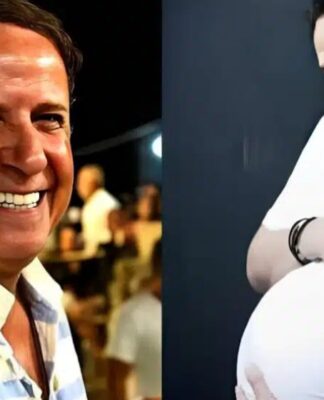 Ο Χάρης Ρώμας φωτογραφήθηκε με φουσκωμένη κοιλίτσα και το αποτέλεσμα είναι ότι πιο τρυφερό θα δείτε σήμερα Φωτογραφίες