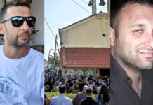 «Σπάραξε» όλο το Ξυλόκαστρο για τους 2 φίλους στη κηδεία τους – Ξεψύχησαν ο ένας δίπλα στον άλλον και κηδεύονται μαζί