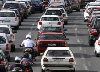 Σημειωτόν στον Κηφισό, μεγάλες καθυστερήσεις στο ρεύμα ανόδου