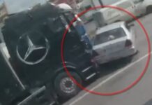 Τρομακτική καραμπόλα στη Λεωφόρο Αθηνών