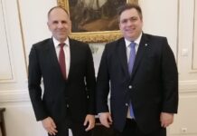 Συνάντηση του Προέδρου της ΚΕΕΕ Γιάννη Βουτσινά με τον Υπουργό Εξωτερικών Γιώργο Γεραπετρίτη