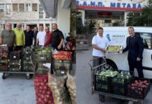 Δωρεά 250 κιλών φρούτων και λαχανικών από την Πάρο στο Νοσοκομείο Μεταξά! (φωτο + βίντεο)