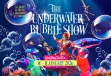 THE UNDERWATER BUBBLE SHOW για δύο παραστάσεις στο Christmas Theater
