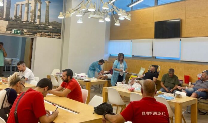Ολυμπιακός – Νοσοκομείο Μεταξά: Το Σάββατο 7/2 η εθελοντική αιμοδοσία για τα θύματα της Θύρας 7