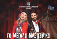 «Το Μεγάλο μας Τσίρκο»,για λίγες ακόμα παραστάσεις στο «Θέατρον» του Κέντρου Πολιτισμού «Ελληνικός Κόσμος»