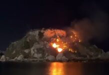 Πειραιάς: Φωτιά στη νησίδα στα Βοτσαλάκια – Ψάχνουν τους υπαίτιους