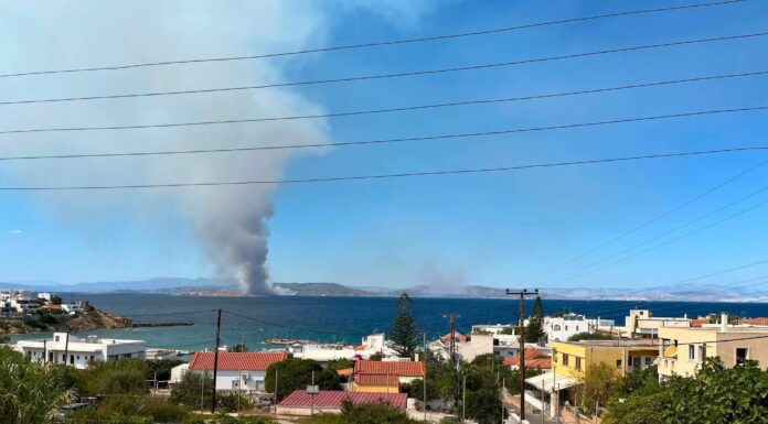 Τραγωδία από την φωτιά στην Σαλαμίνα