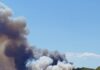Φωτιά τώρα στην Σαλαμίνα – Καίει δίπλα σε σπίτια, ήχησε το 112